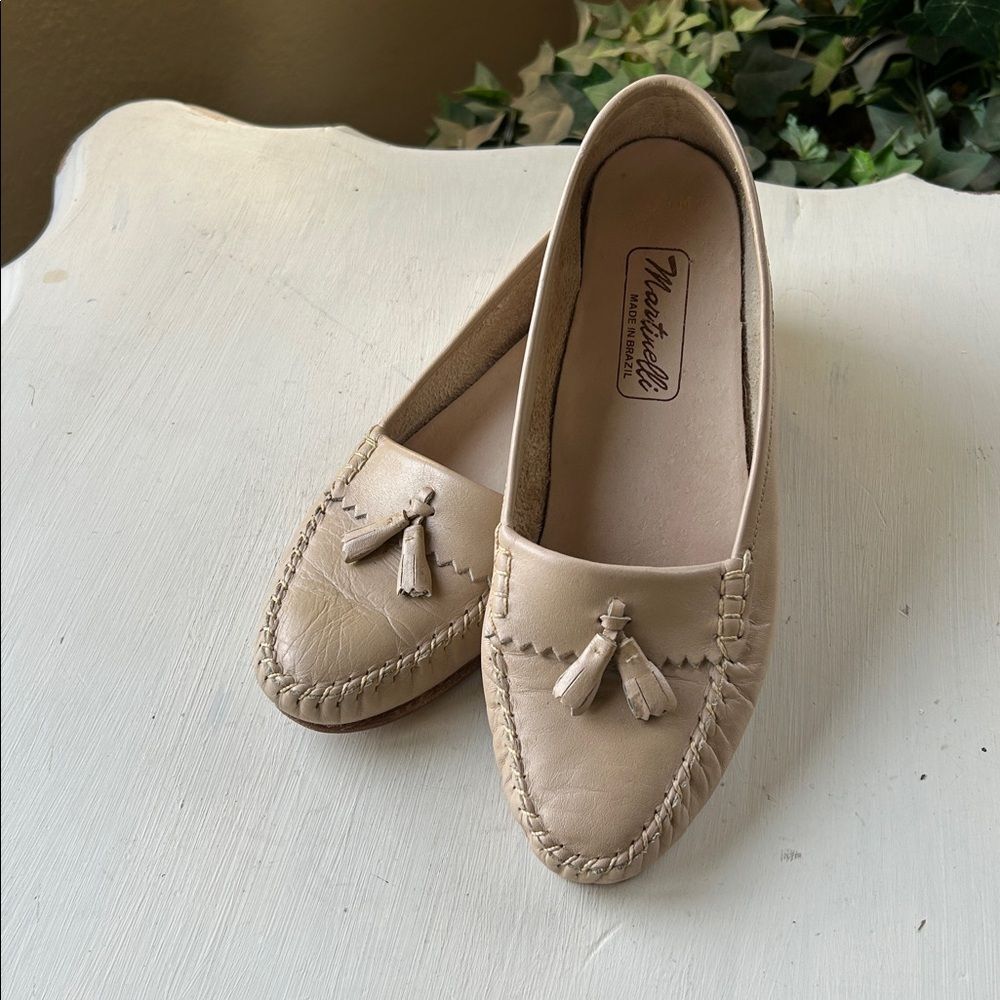 Madewell Women's Leather Loafers with Tassels